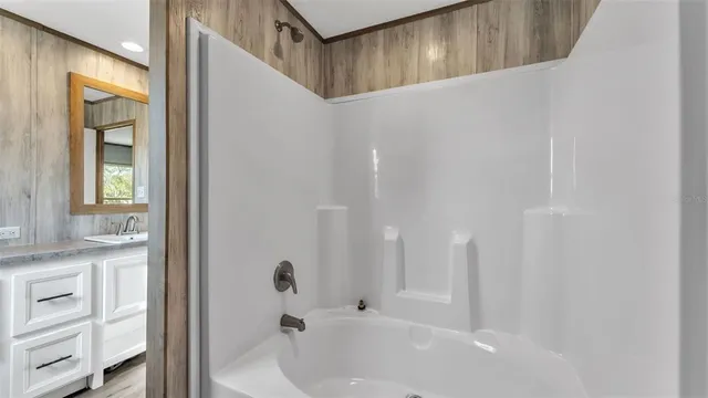 a view of a room with shelf