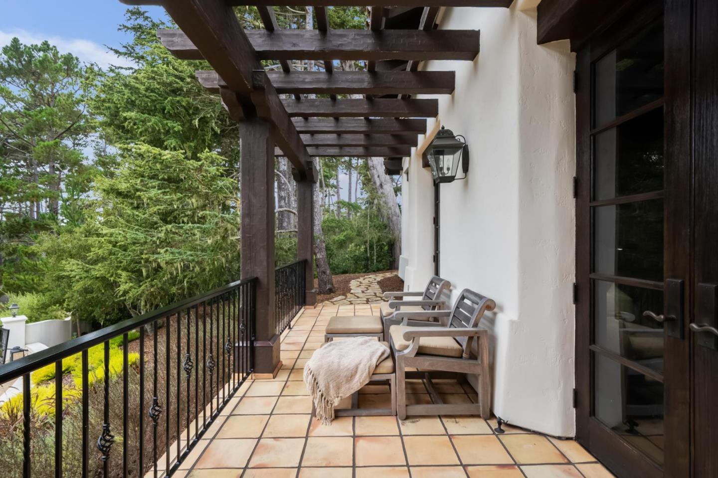 1425 Oleada Road Pebble Beach, CA 93953 - Photo 27 of 39 a view of balcony with chairs and table