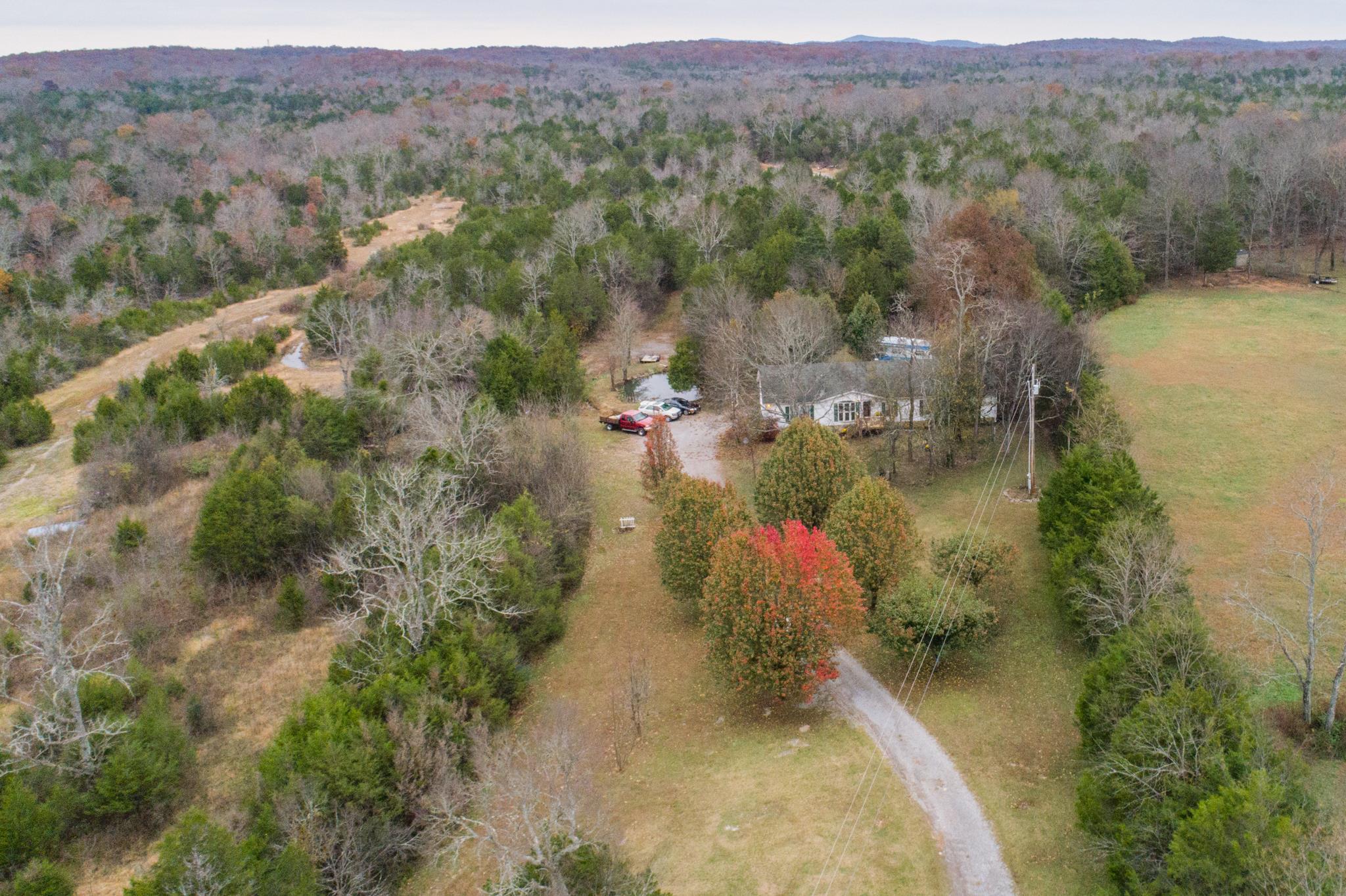 2981 Simmons Bluff Road Lebanon, TN 37090 - Photo 23 of 25 an aerial view of residential house with outdoor space and river