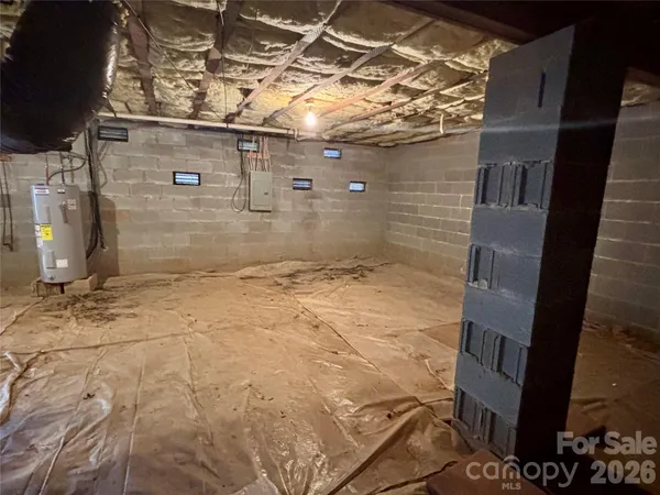 a view of a brick wall