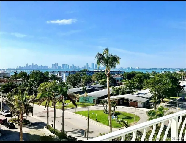 a view of an ocean from a balcony