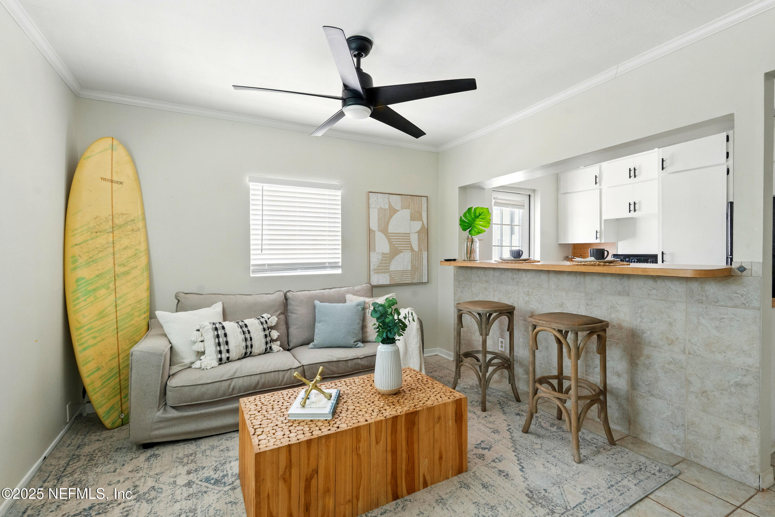 890 Beach Avenue Atlantic Beach, FL 32233 - Photo 46 of 56 ADU LIVING ROOM