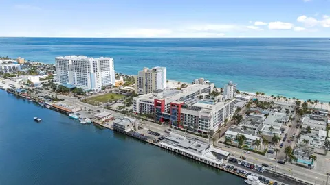 a aerial view of a city