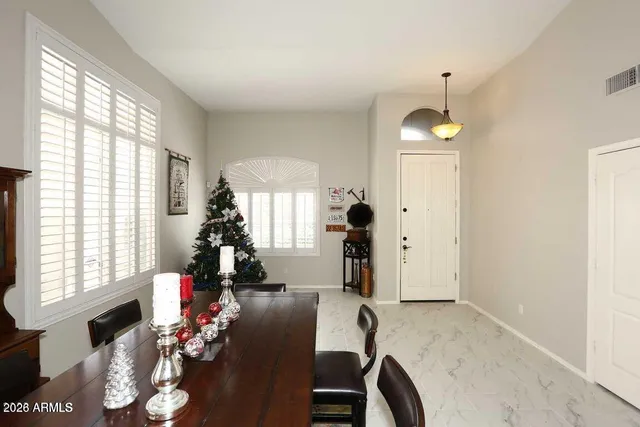 a room with furniture and window