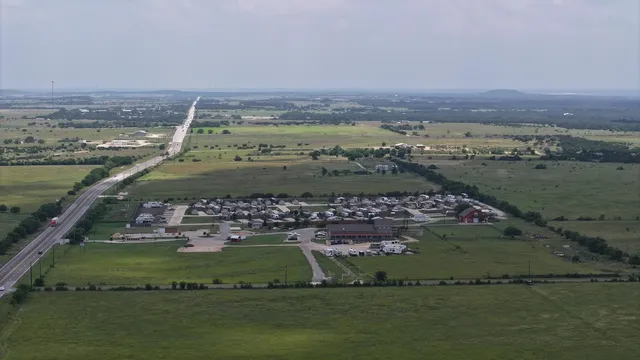 a view of a city with ocean view