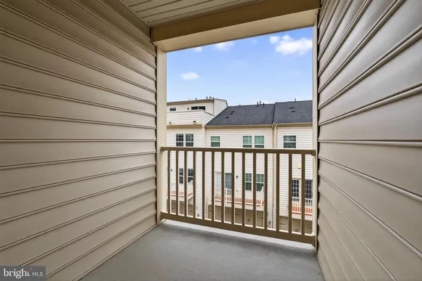 a view of a balcony