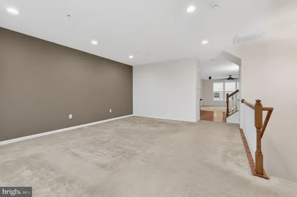 a view of a livingroom with a furniture