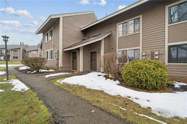 a view of a house with a patio