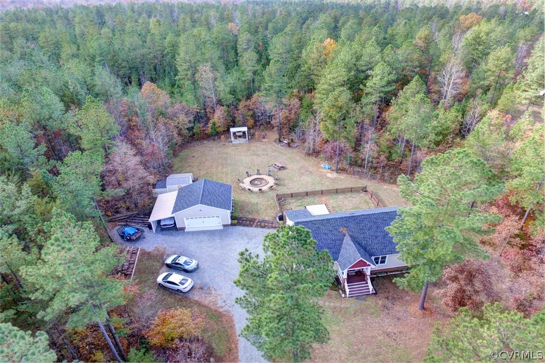 355 Manchester Road Bumpass, VA 23024 - Photo 1 of 43 Over 2 acres of a private retreat. Backyard is we