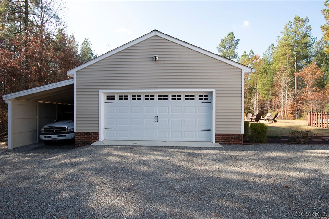 355 Manchester Road Bumpass, VA 23024 - Photo 23 of 43 Fully insulated garage (including the garage door)
