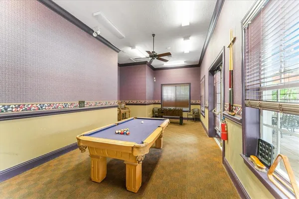 a very nice looking room with a large window