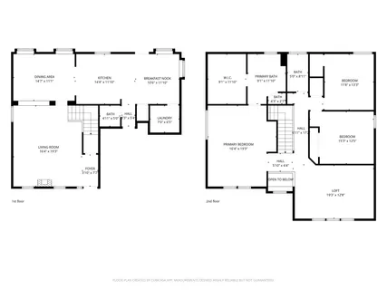 a picture of a floor plan