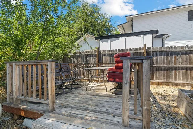 a view of storage and utility room with washer and dryer