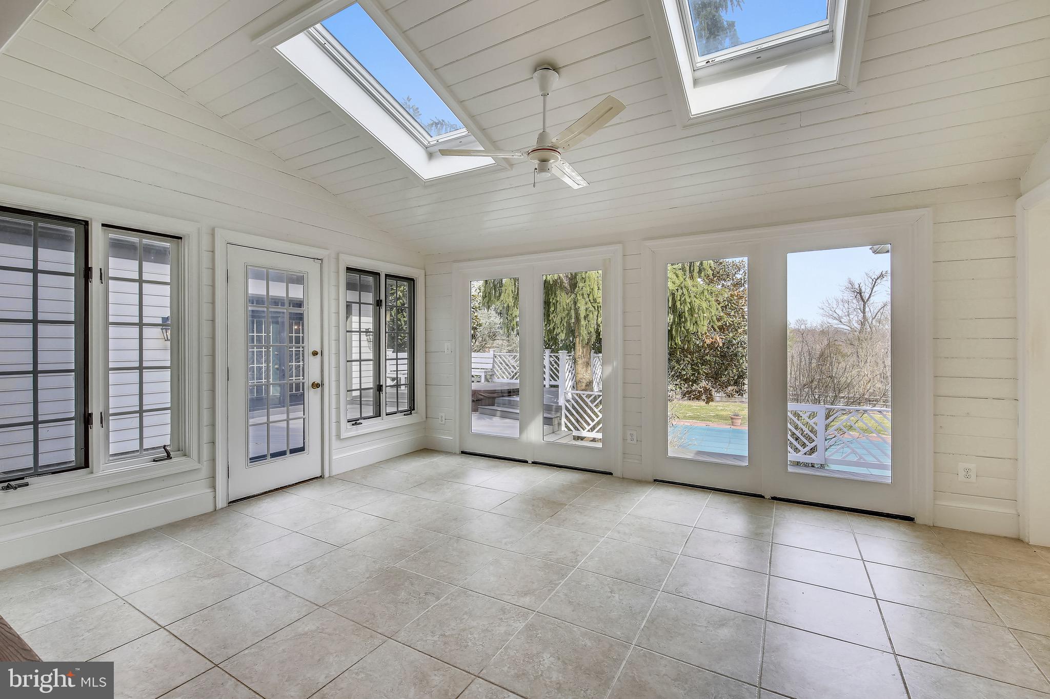 5 Beall Spring Court Potomac, MD 20854 - Photo 15 of 57 Sun Room Addition (2014) w Skylights