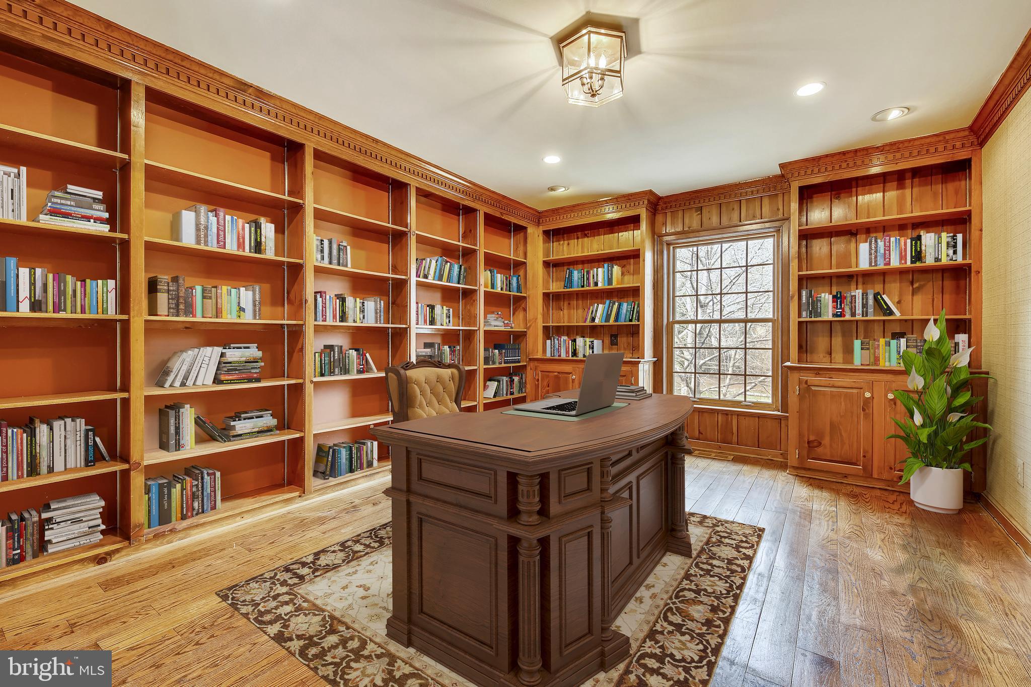 5 Beall Spring Court Potomac, MD 20854 - Photo 7 of 57 Study with virtual staging