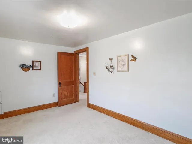 a view of empty room