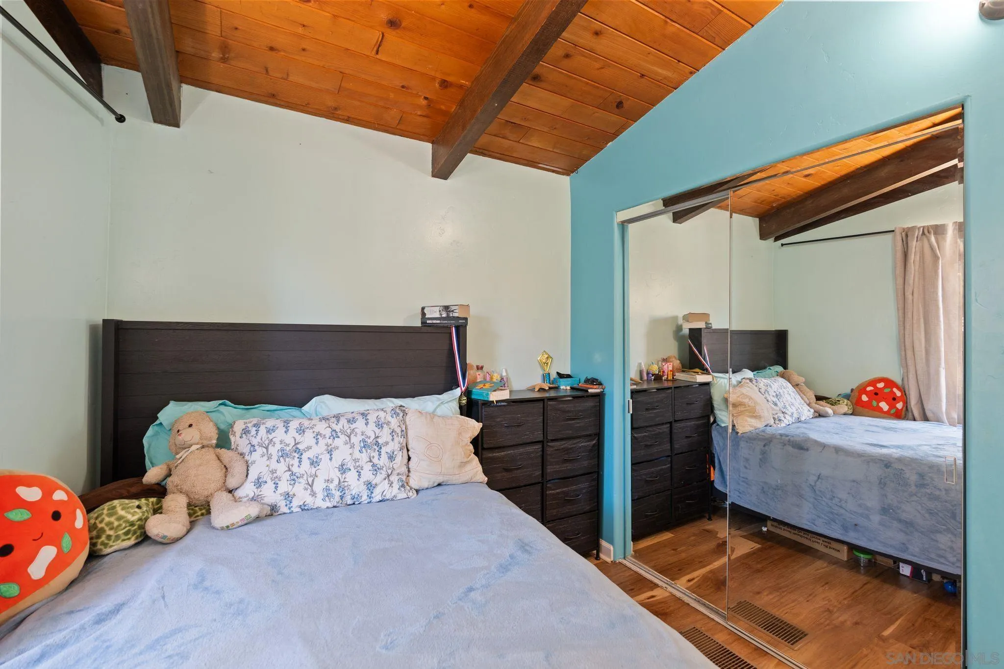 4722 Park Lane Alpine, CA 91901 - Photo 16 of 35 a bedroom with furniture and a window