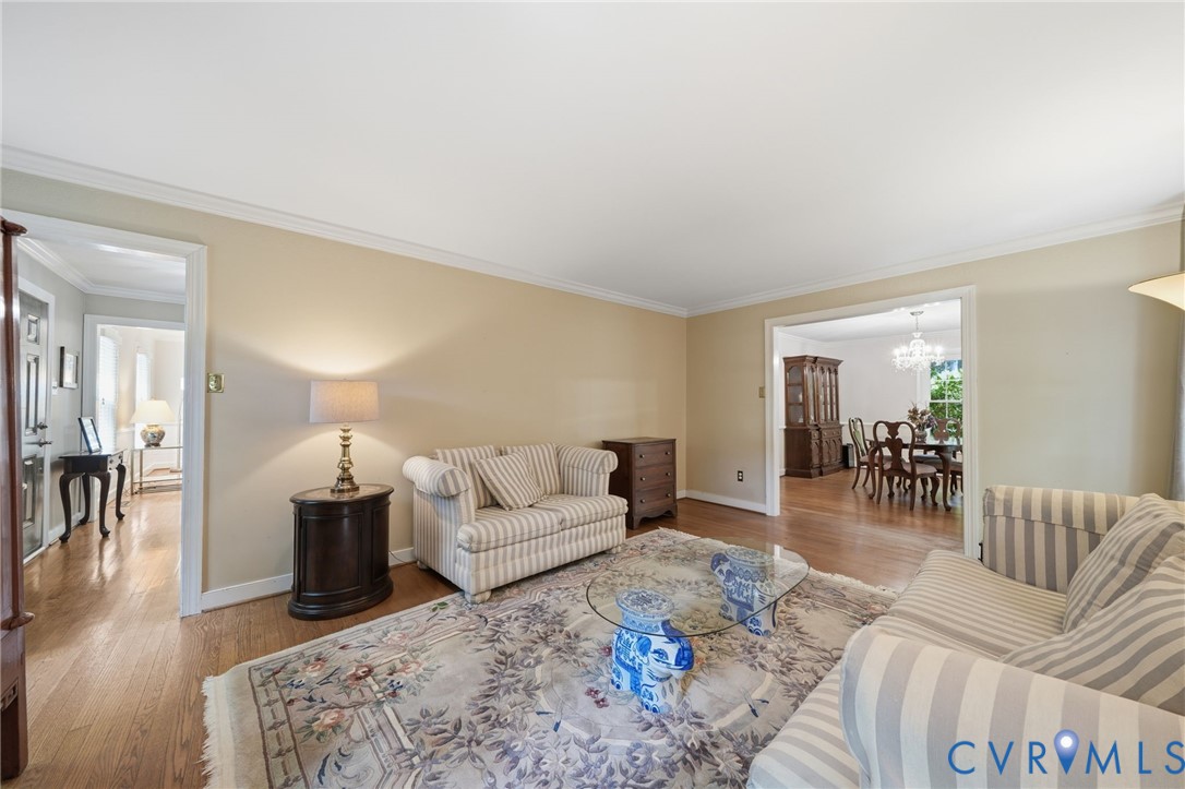 2101 Castlebridge Road Midlothian, VA 23113 - Photo 17 of 37 a living room with furniture and wooden floor