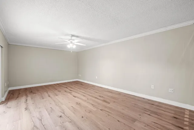 wooden floor in a empty room