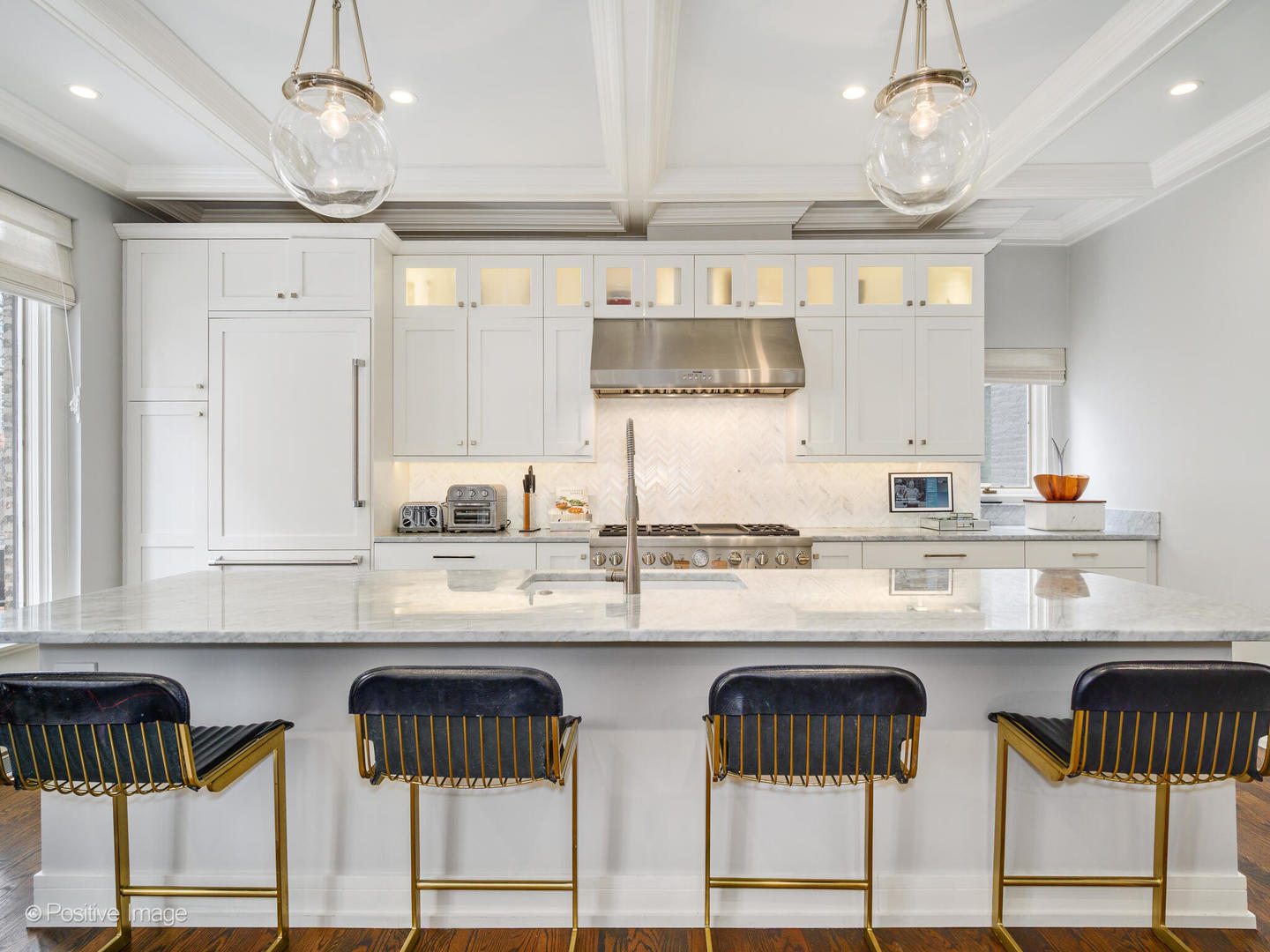 839 North Dearborn Street, Unit F Chicago, IL 60610 - Photo 11 of 40 a kitchen with stainless steel appliances a sink and cabinets