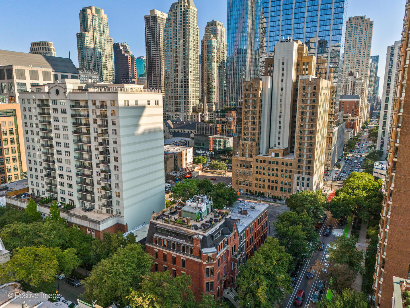 839 North Dearborn Street, Unit F Chicago, IL 60610 - Photo 35 of 40 a view of a city with tall buildings