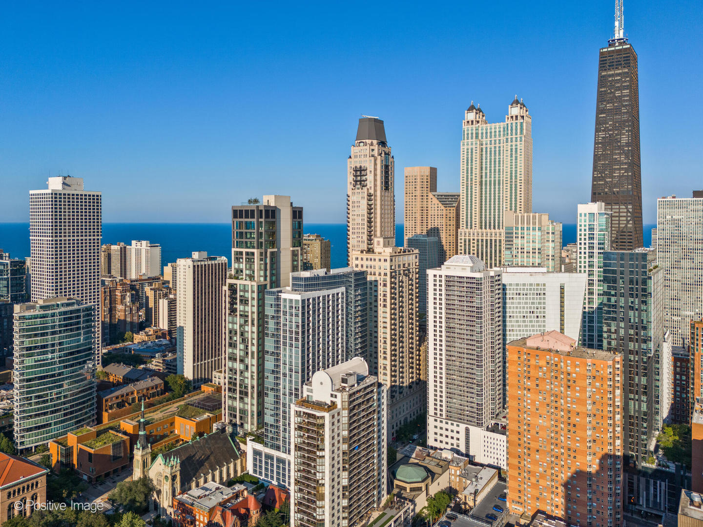 839 North Dearborn Street, Unit F Chicago, IL 60610 - Photo 40 of 40 a view of city with tall buildings