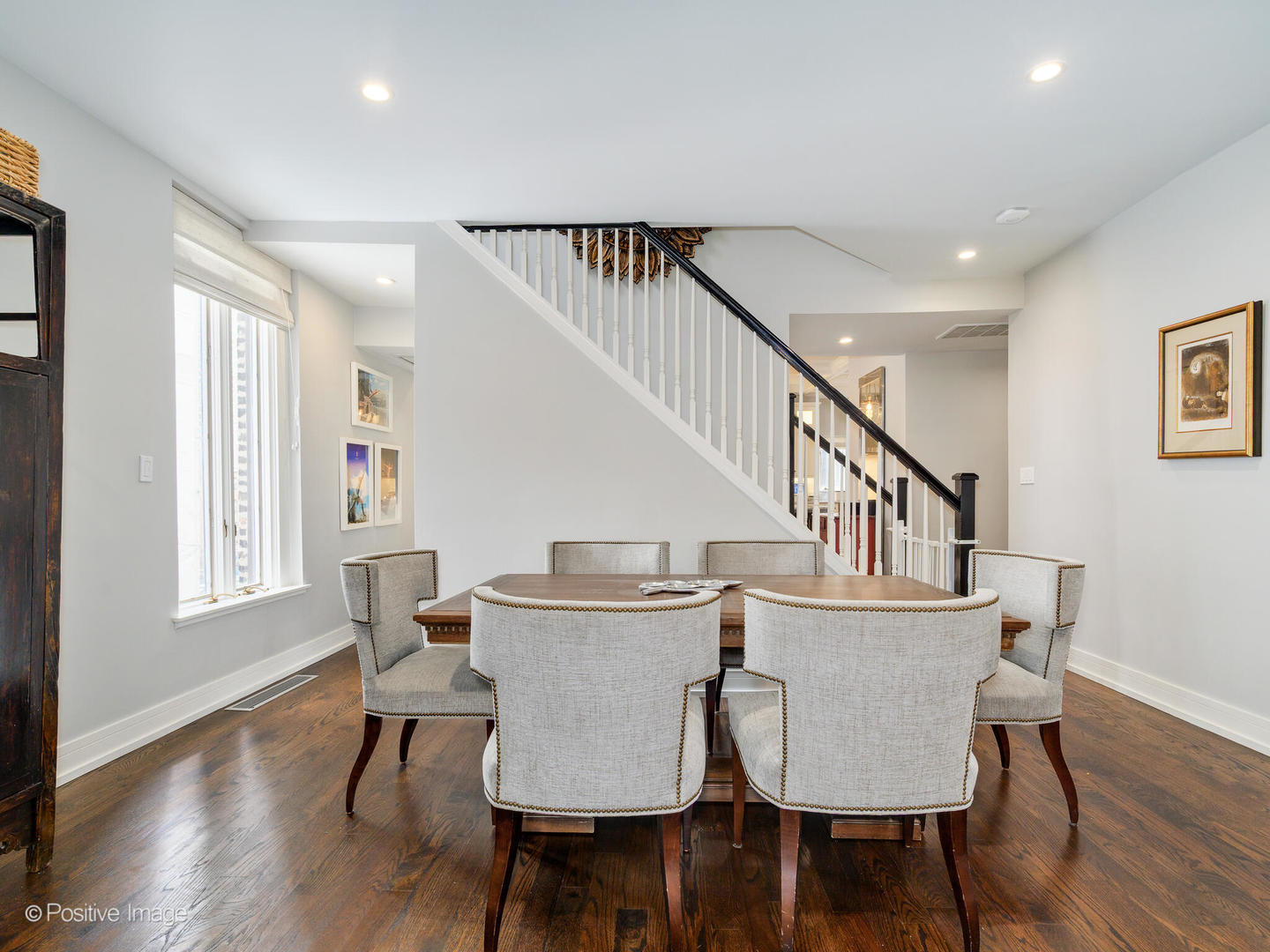 839 North Dearborn Street, Unit F Chicago, IL 60610 - Photo 6 of 40 a view of a dining room with furniture and wooden floor
