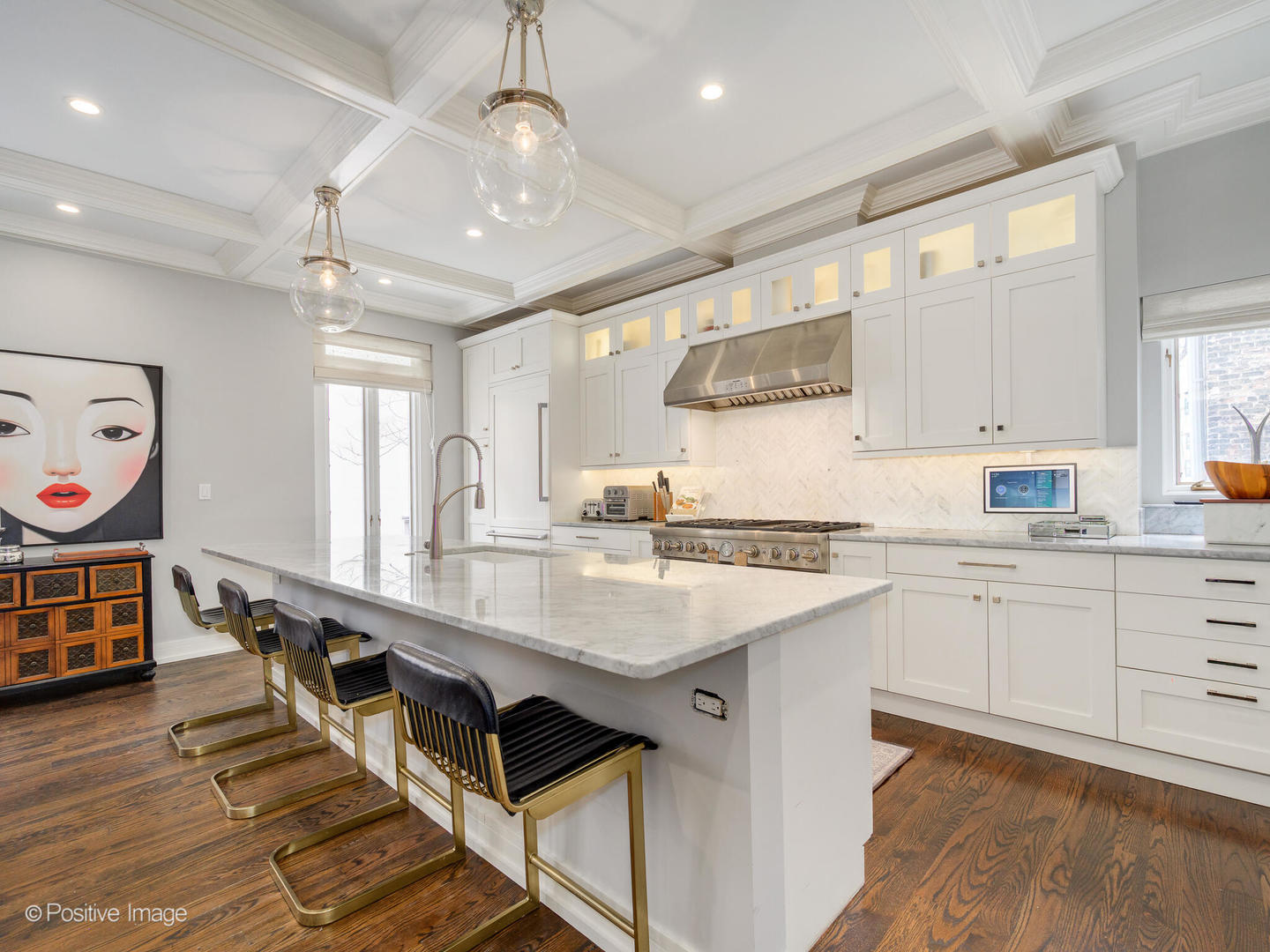 839 North Dearborn Street, Unit F Chicago, IL 60610 - Photo 10 of 40 a kitchen with a sink stove and cabinets