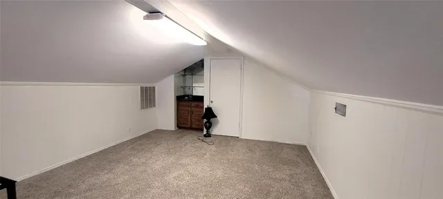 a view of empty room