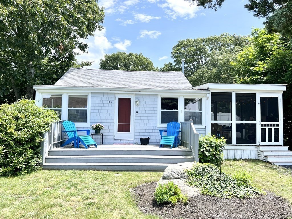 135 Balsam Street Fairhaven, MA 02719 - Photo 30 of 39 a front view of a house with a yard