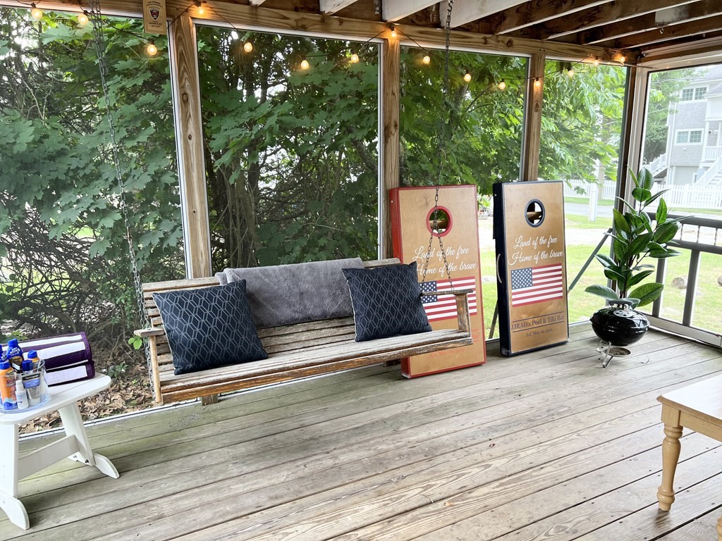 135 Balsam Street Fairhaven, MA 02719 - Photo 34 of 39 a view of a floor to ceiling window and wooden floor