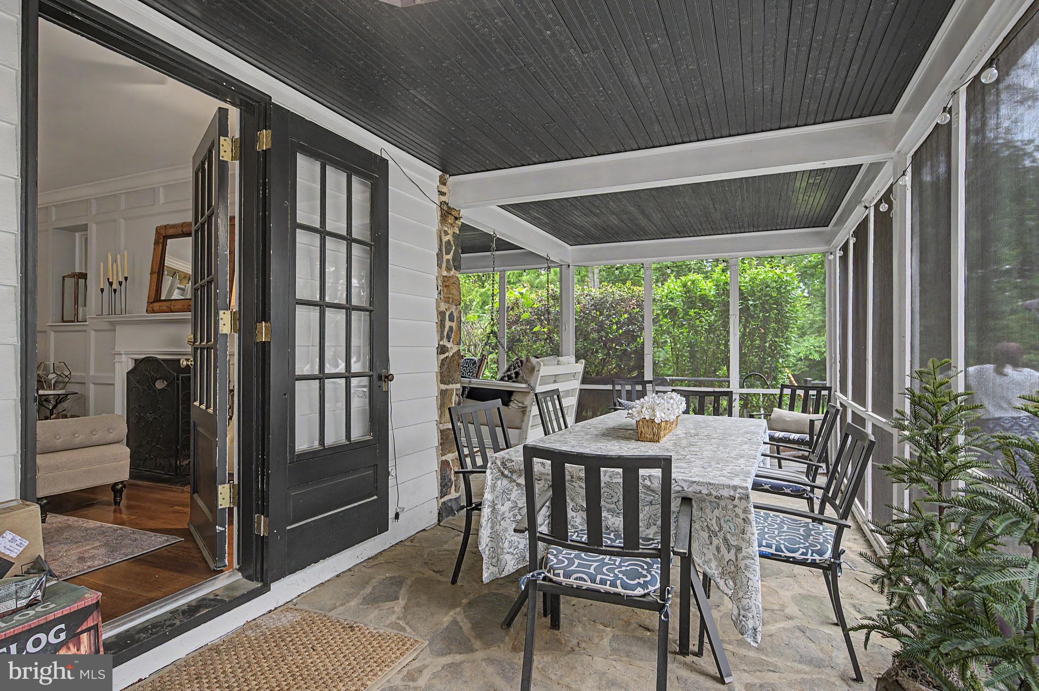 4900 Threadneedle Road Wilmington, DE 19807 - Photo 36 of 49 Wrap around screened porch off Living Rm