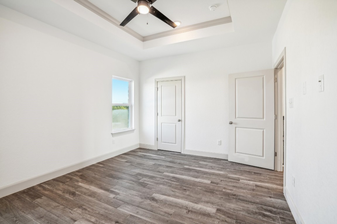 289 Star Grass Spring Branch, TX 78070 - Photo 26 of 39 wooden floor in an empty room