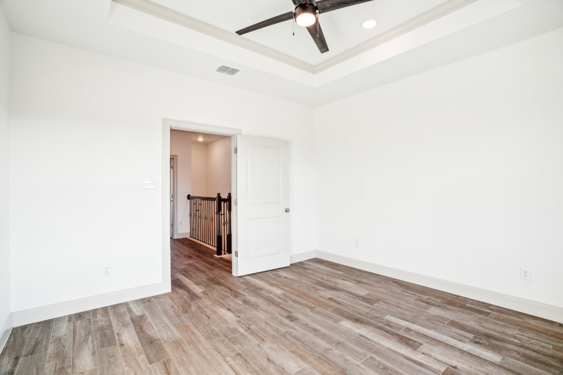 289 Star Grass Spring Branch, TX 78070 - Photo 32 of 39 a view of empty room with wooden floor