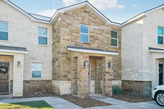 a view of a brick house