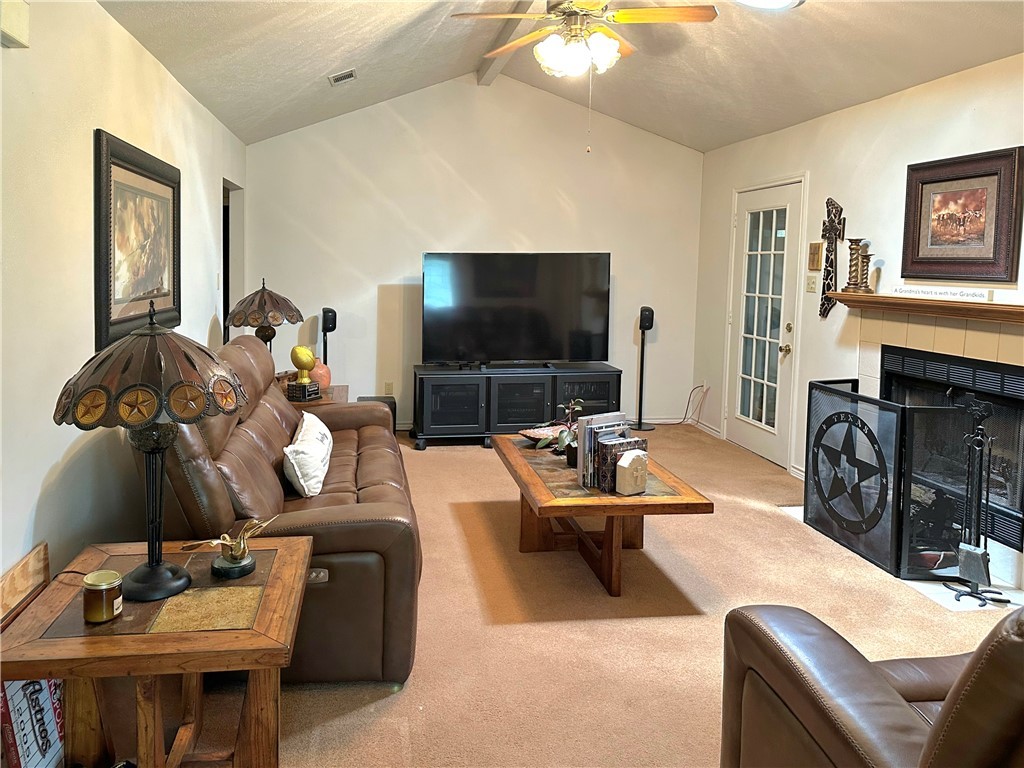 219 Ripple Creek Lane Somerville, TX 77879 - Photo 15 of 40 a living room with furniture and a flat screen tv