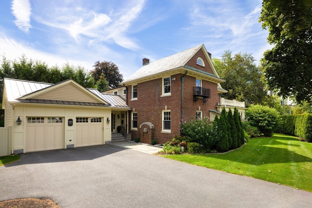 1004 Centre Street Newton, MA 02459 - Photo 29 of 34 a view of outdoor space yard and front view of a house