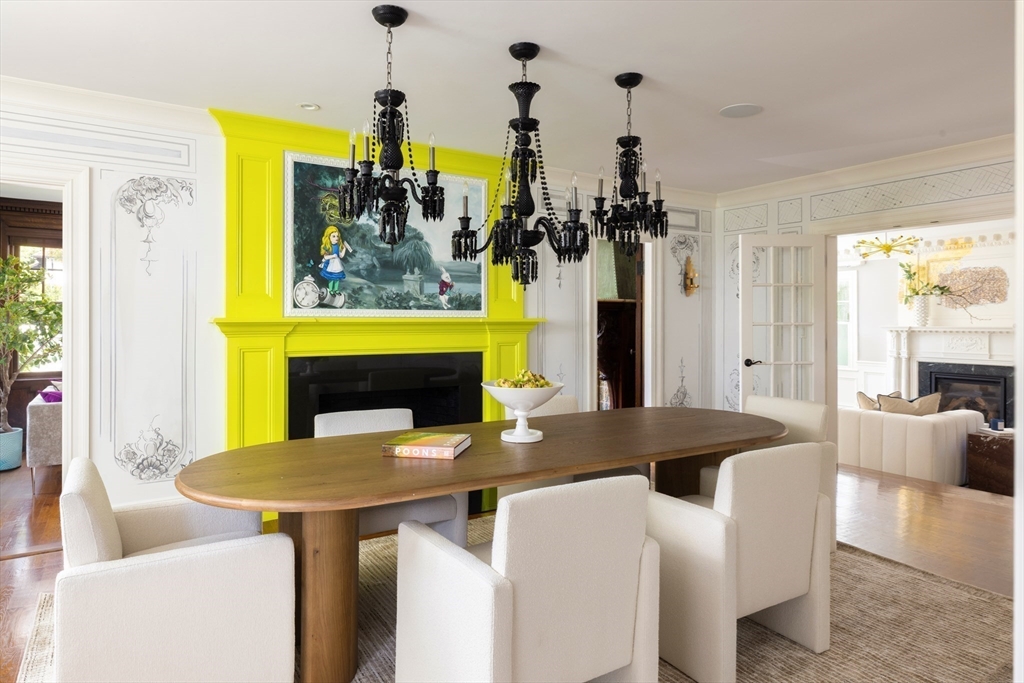 1004 Centre Street Newton, MA 02459 - Photo 4 of 34 a living room with dining table and chairs