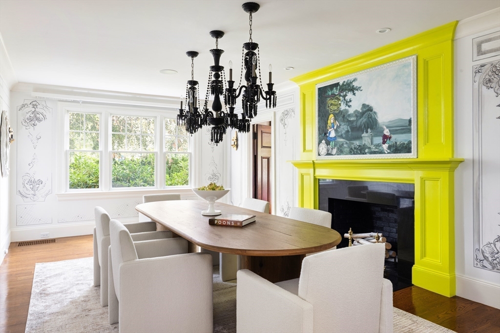 1004 Centre Street Newton, MA 02459 - Photo 5 of 34 a living room with furniture a fireplace and a window