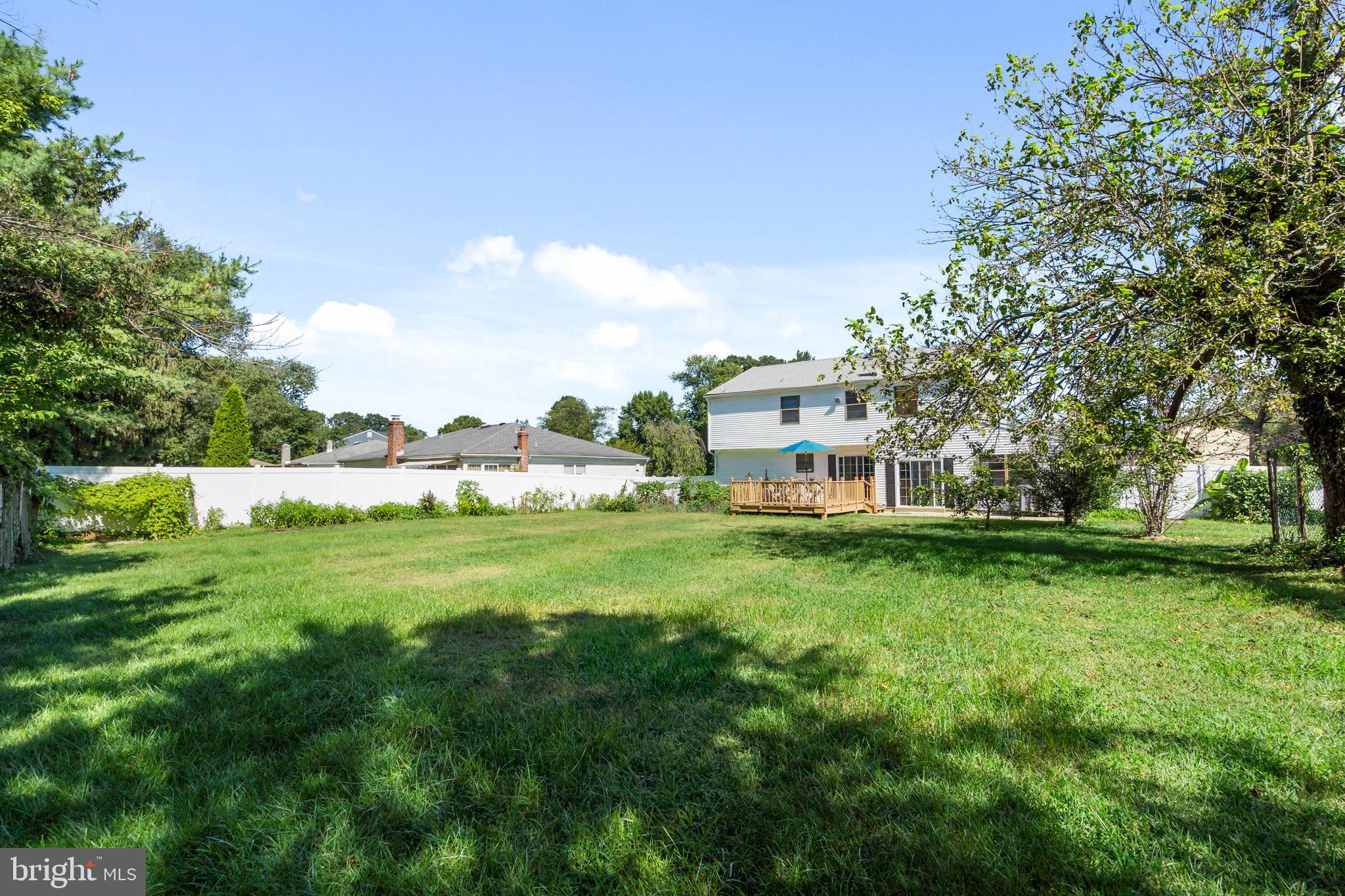 2 West High Ridge Road Cherry Hill, NJ 08003 - Photo 33 of 42 a front view of a house with a garden