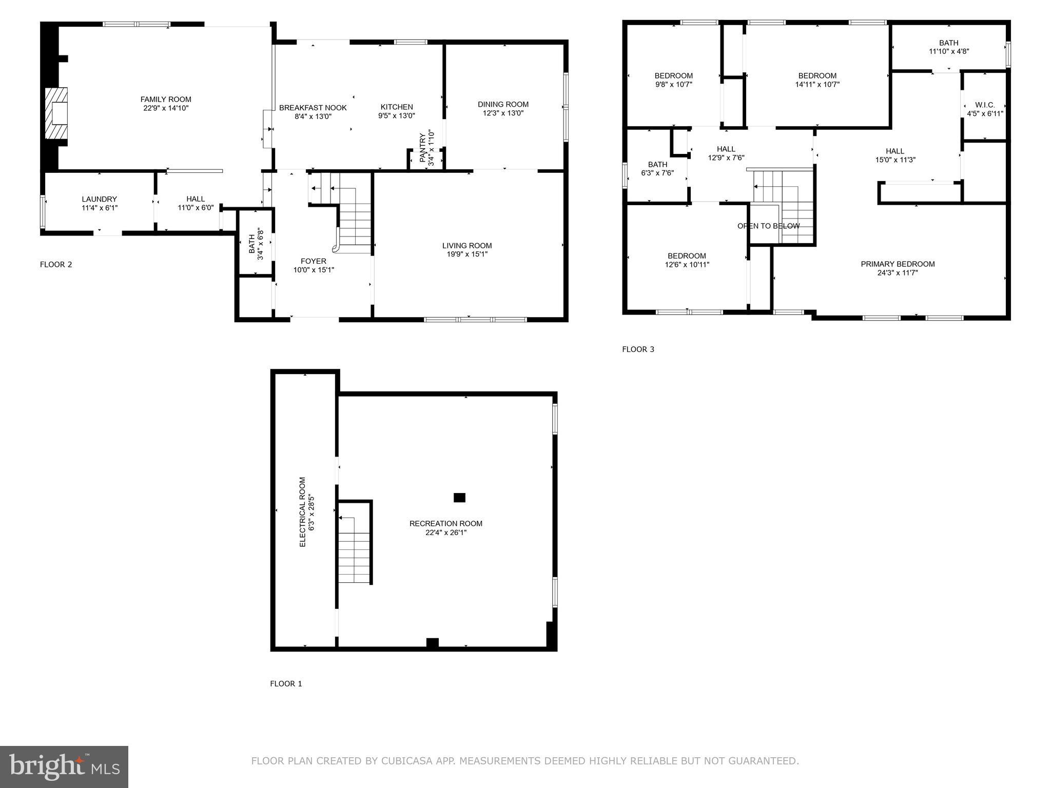 2 West High Ridge Road Cherry Hill, NJ 08003 - Photo 42 of 42 a picture of floor plan