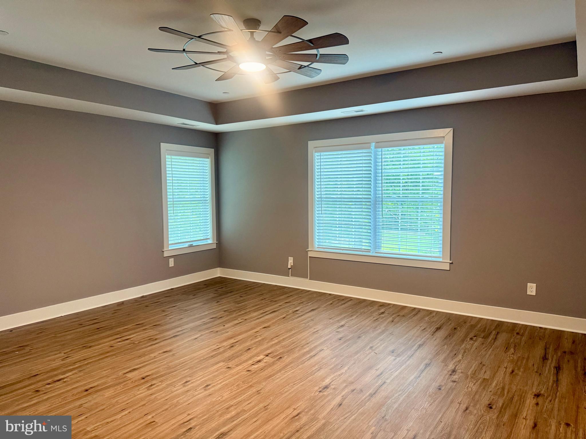 1921 Montevideo Road Jessup, MD 20794 - Photo 18 of 48 SPACIOUS PRIMARY W/ TRAY CEILING & MODERN FAN