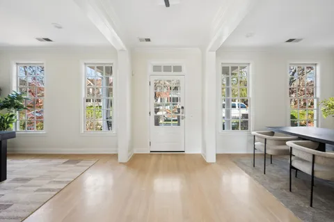 a view of livingroom with furniture and windows