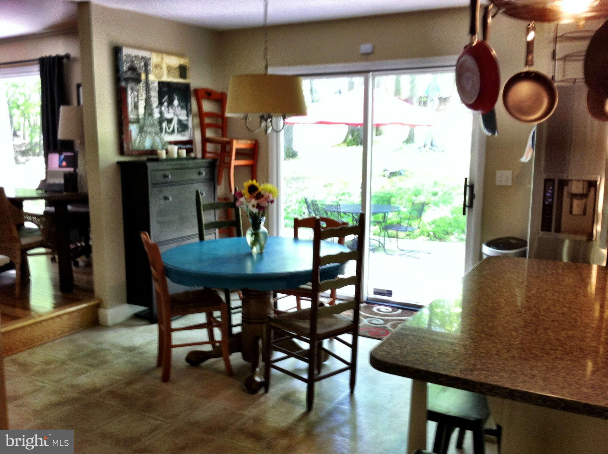 5503 Hines Road Frederick, MD 21704 - Photo 14 of 22 eat in kitchen with slide door to private backyard
