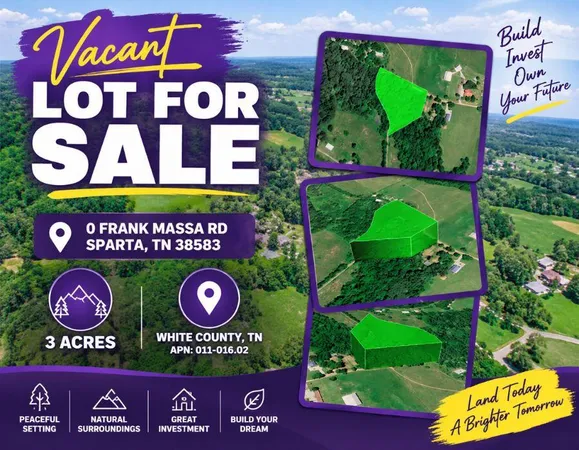 $69,000 | 0 Frank Massa Road, Sparta, TN 38583