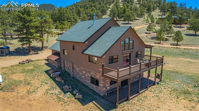 211 Yarnell Road Lake George, CO 80827 - Photo 44 of 50 View of bird's eye view