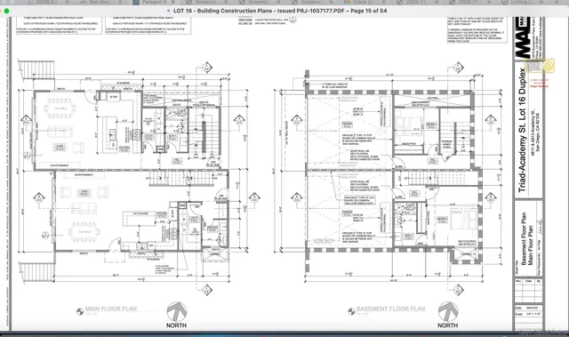 $5,399,000 | 4813 Academy (lot 16), San Diego, CA 92109