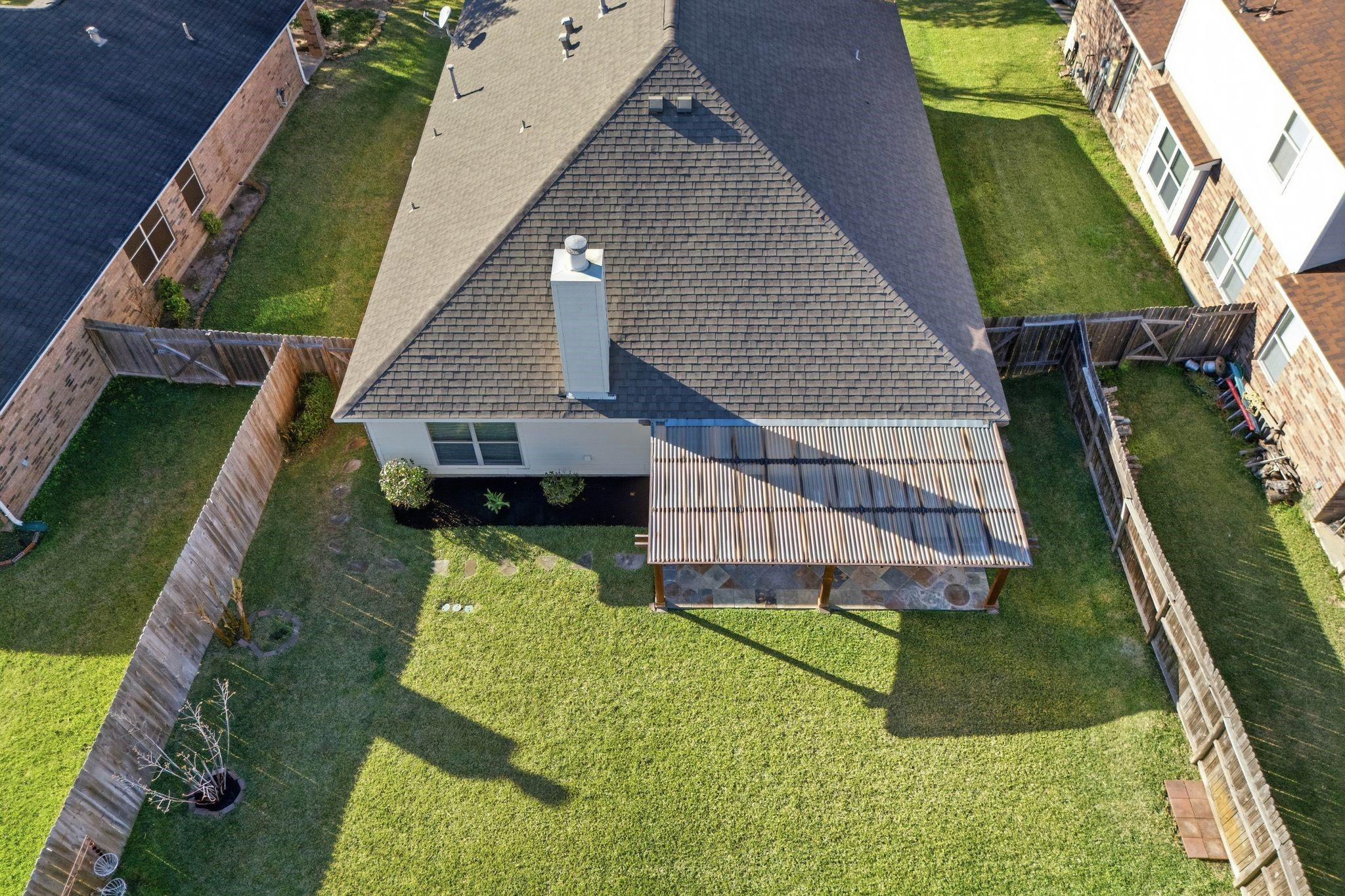 18720 Rosalea Way Montgomery, TX 77356 - Photo 35 of 41 a view of a backyard with a garden