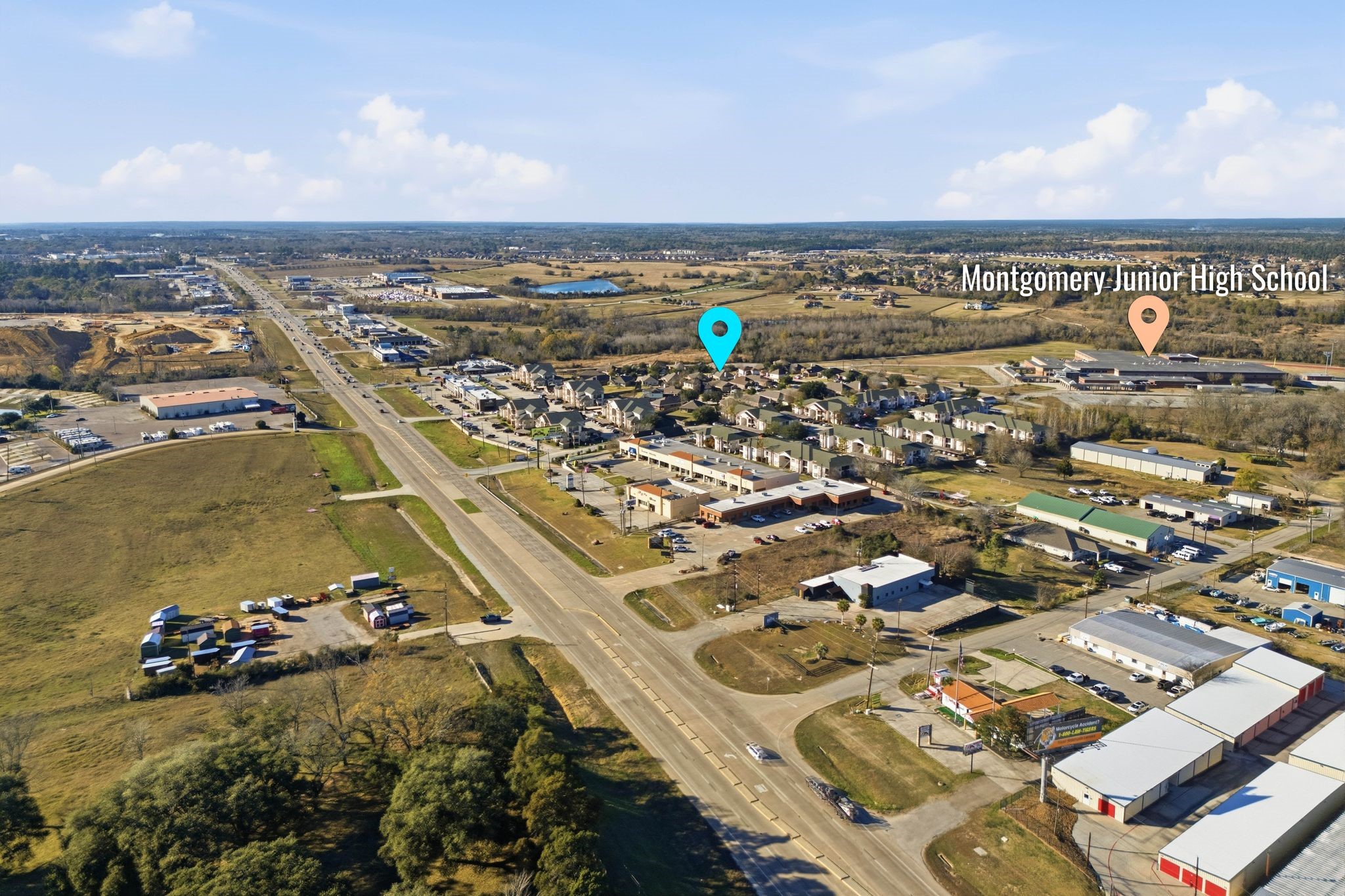 18720 Rosalea Way Montgomery, TX 77356 - Photo 39 of 41 an aerial view of a city