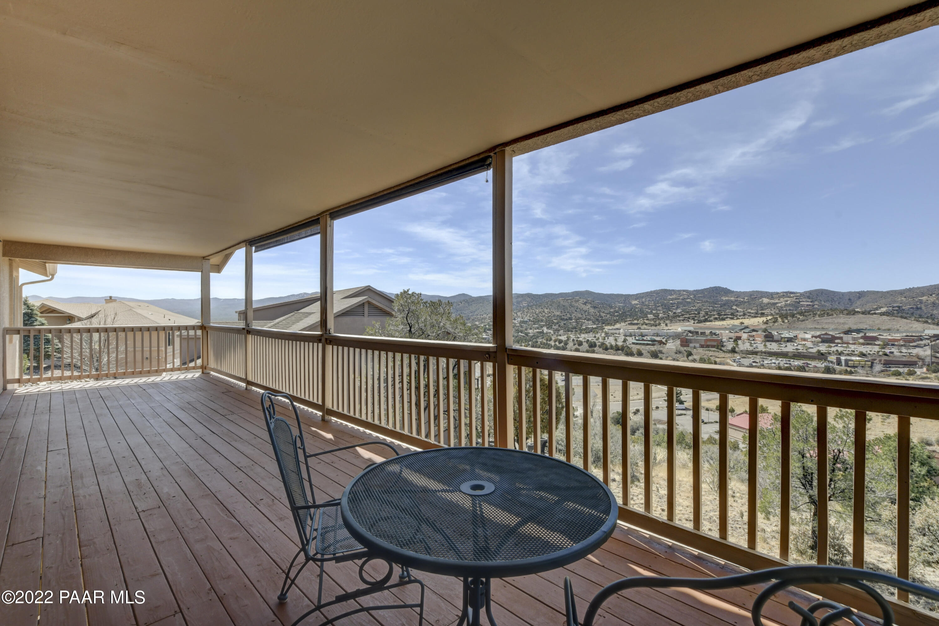 484 Miracle Rider Road Prescott, AZ 86301 - Photo 3 of 32 a view of a city from a balcony